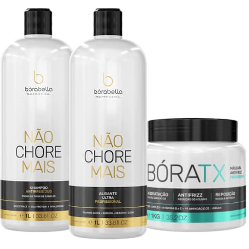 Borabella Kit 2x1L Não Chore Mais 19 Aminoácidos + Boratx 1Kg