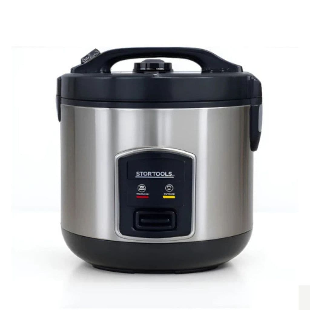 Panela de Arroz Elétrica 1 Litro 220V Preta  Cozinha Rápida Antiaderente Cozimento a Vapor,