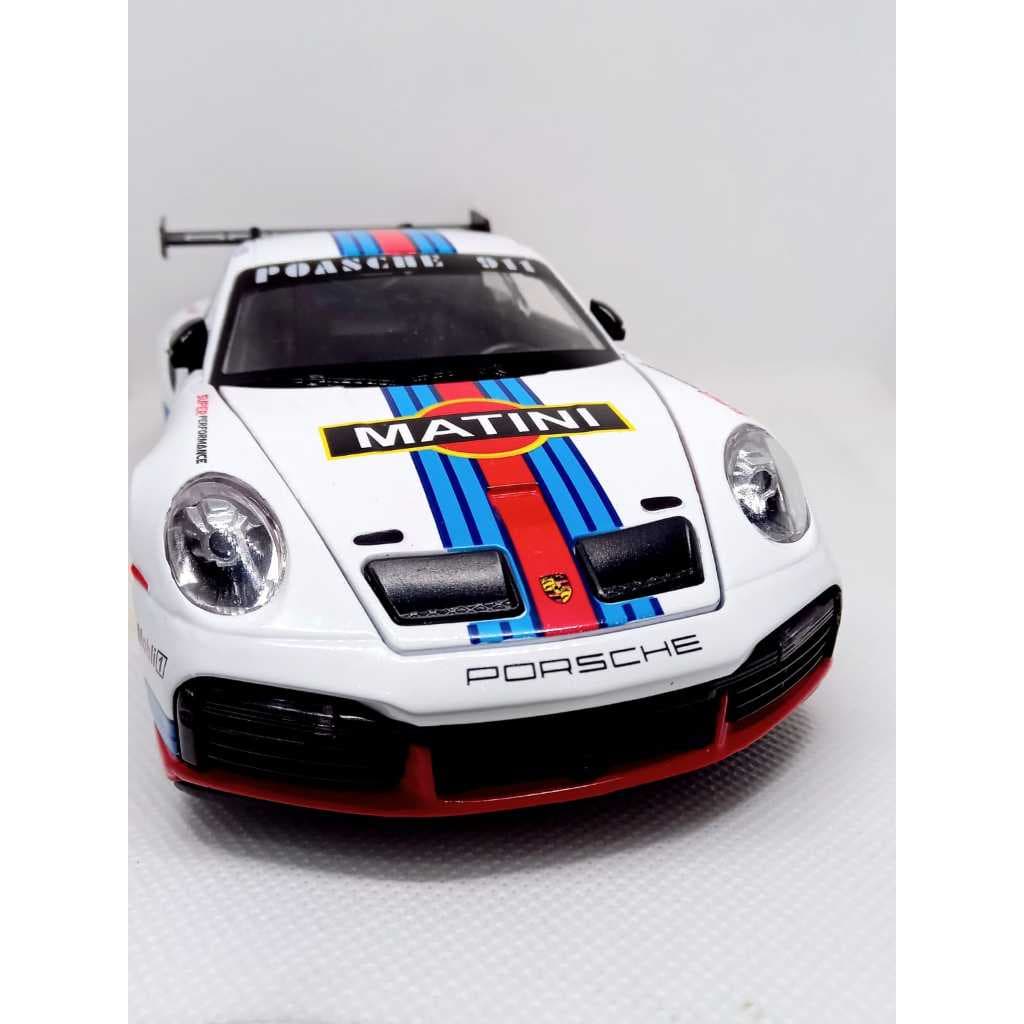 Miniatura Carrinho Metal Escala 1/24 Porsche 911 GT3 RS Abre As Portas
