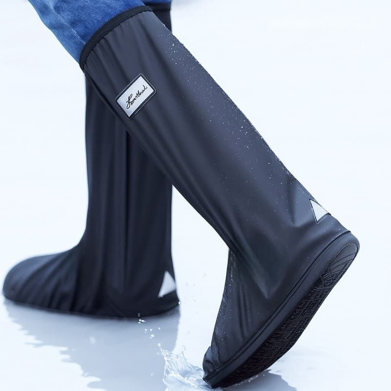 Bota Capa de Chuva Impermeável para Tênis Cano Alto Unissex