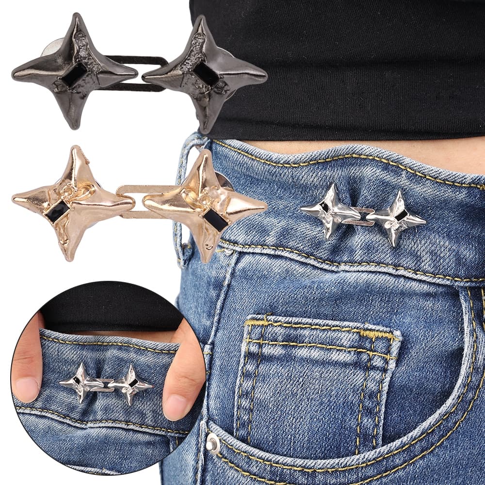broche alfinete acessório de moda Botão de Metal para Jeans, Botões para Calça, Saias camisa social