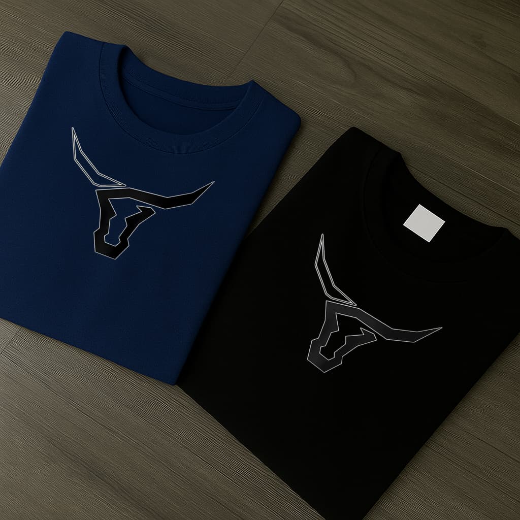 Kit 2 Camisetas Atx Longhorn 100% Algodão Camisa Texas Country Blusa Unissex Várias Cores