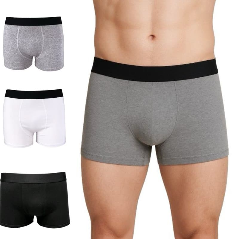 Cueca Box Masculina em Algodão