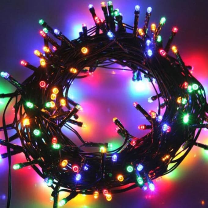 10 Pisca Pisca Natal Colorido Branco Macho Femea 10m 100 Led Fixo Premium