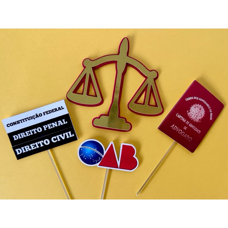 Todo de Bolo Direito/ Advogado/ OAB
