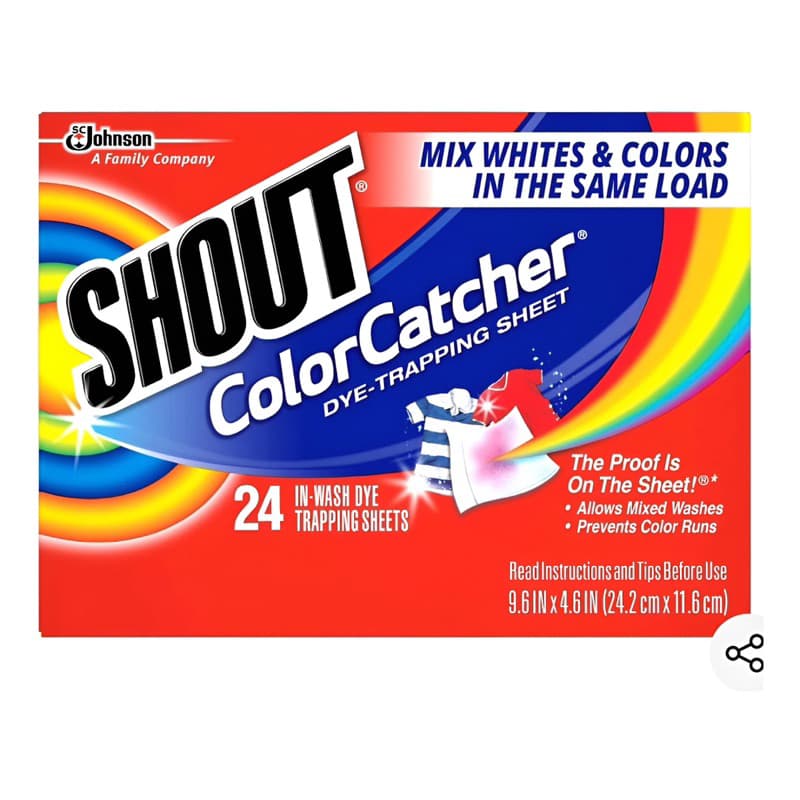 Shout Color Catcher Lenços Para Lava-roupas 24