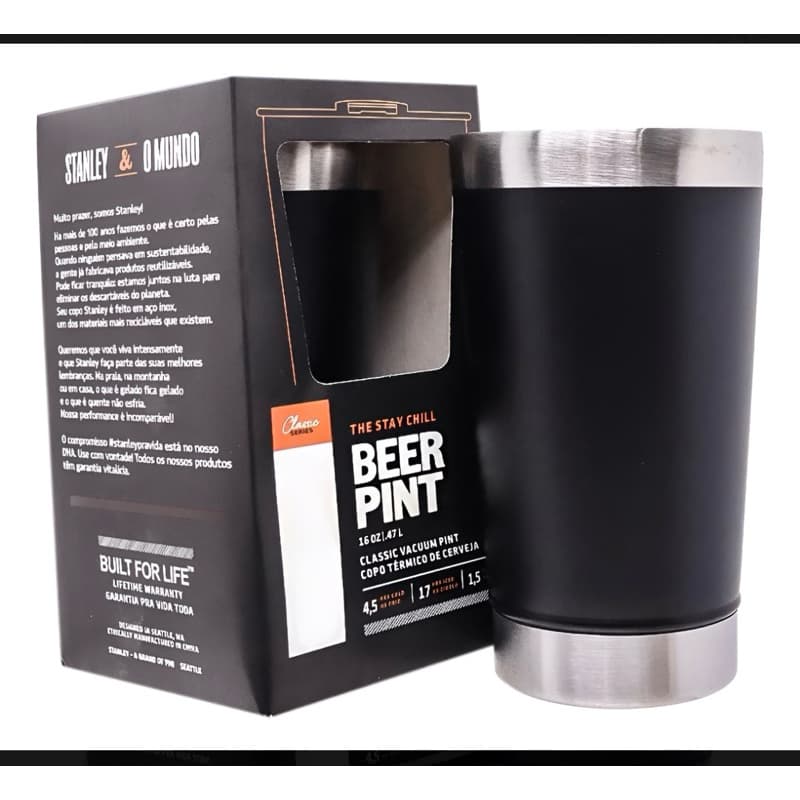 COPO TÉRMICO 473 ML MATERIAL PREMIUM INOX