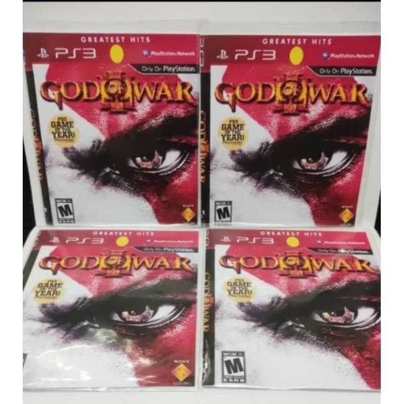 God of war 3 mídia física para vídeo game destravado ps3
