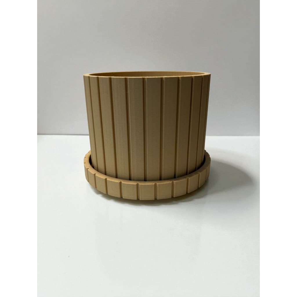 Vaso Ripado com Base