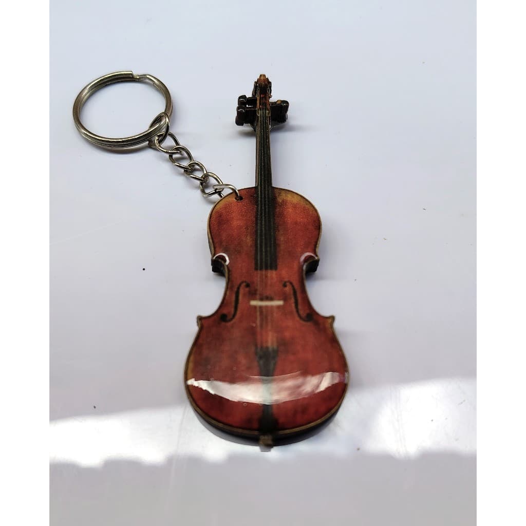 chaveiro violino personalizado com seu nome lembrancinha musical presente para músico