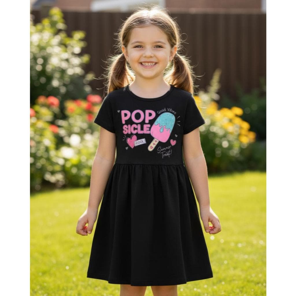 VESTIDO INFANTIL PRINCESINHA PICOLE TAMANHO 14
