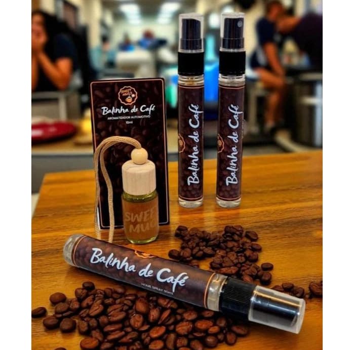 Home Spray Aromatizador Automotivo Cheiro Balinha de Café Sweet Mugs 30/10ml
