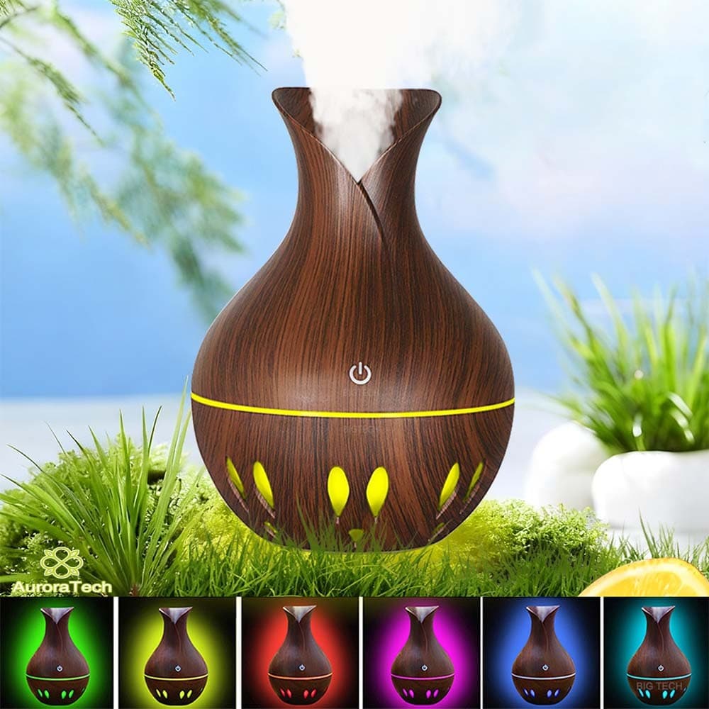 Humidificador De Ar De Sala Humidificador Freshers Mini Humidificador De Aroma LED Light