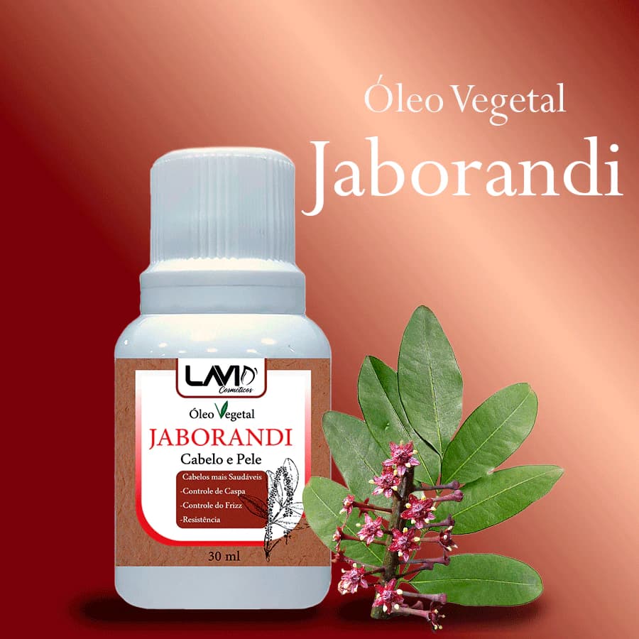 Oleo Vegetal de Jaborandi 30ml LAVID