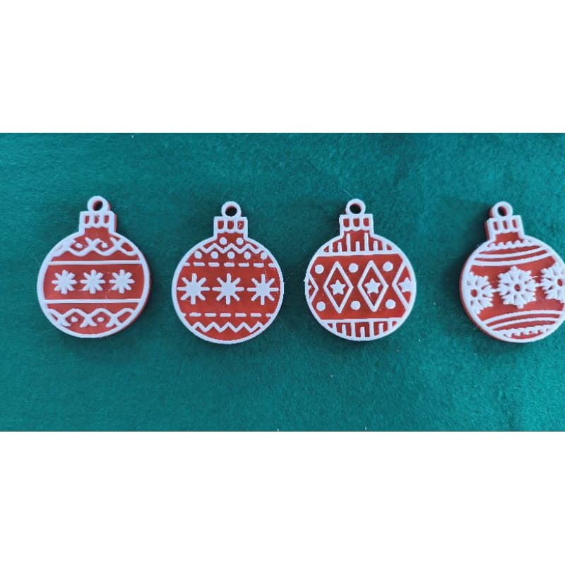bola de natal em 3d