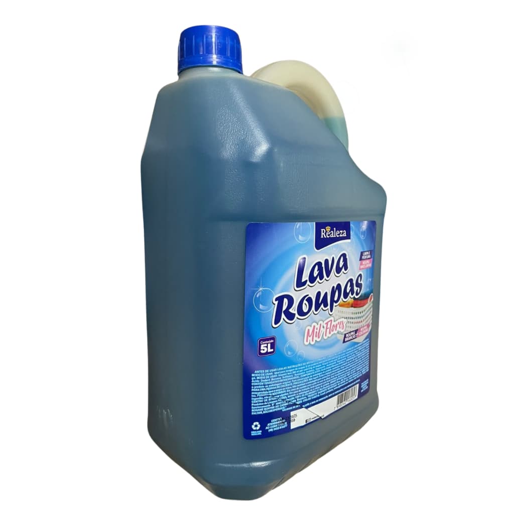 Lava Roupas 5l Realeza Mil Flores