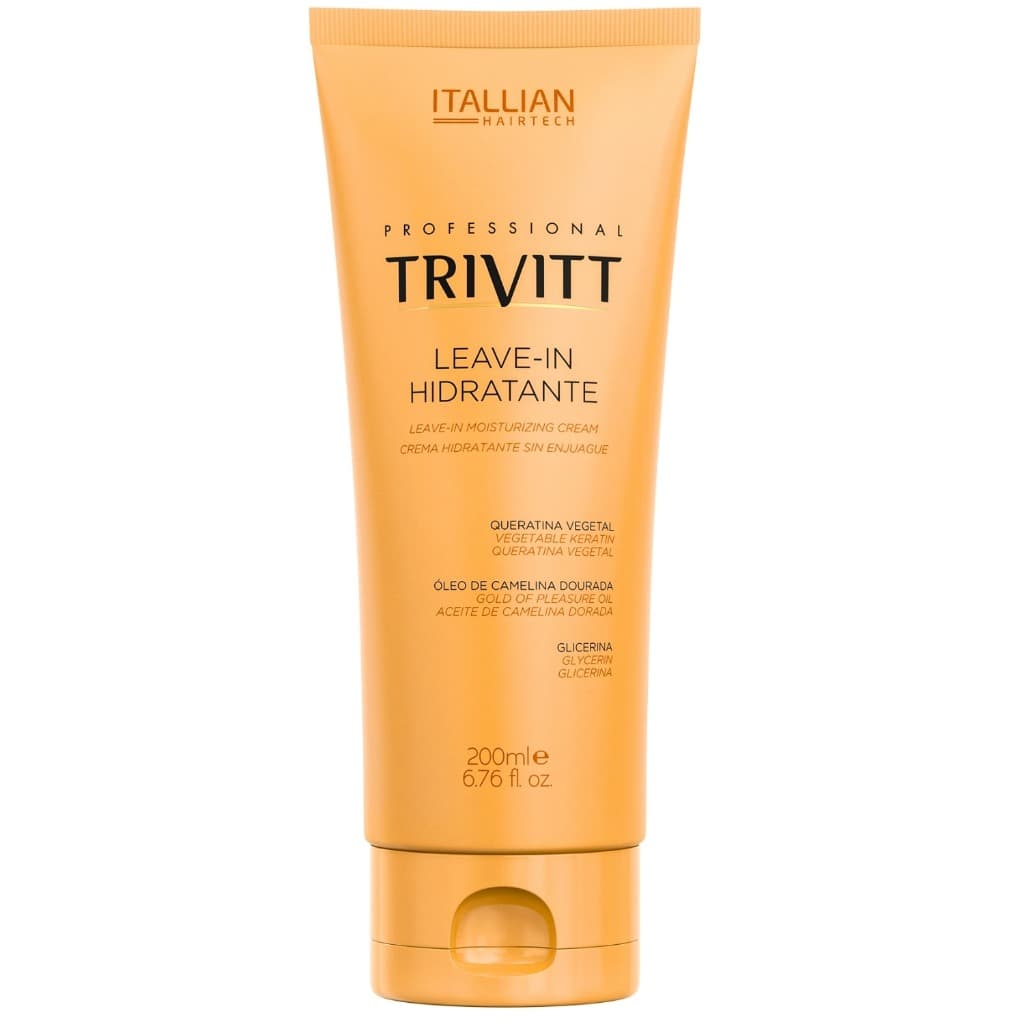Trivitt Itallian Leave-in Hidratante 200 Ml - Com Proteção Térmica