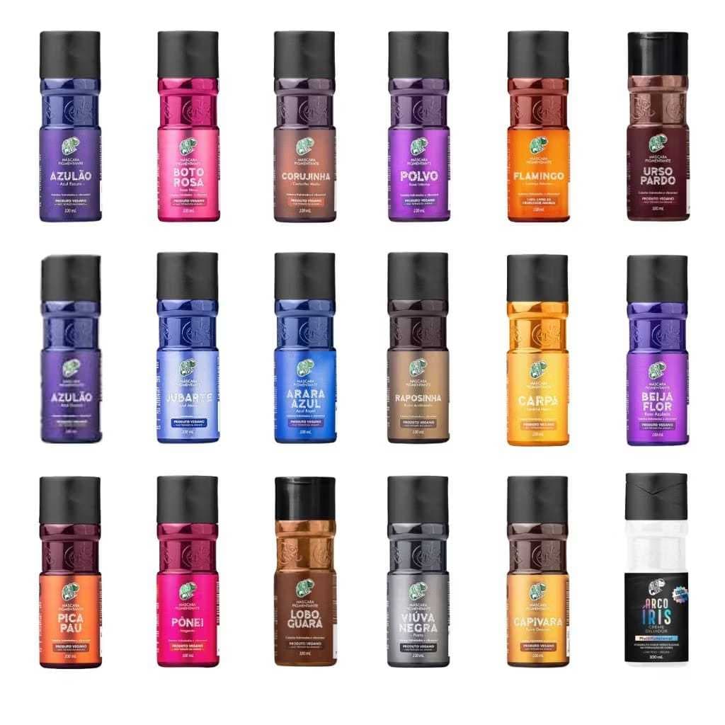 Máscara Pigmentante Kamaleão Color 100 ml – Tonalizante Super-Colorido, Sem Amônia