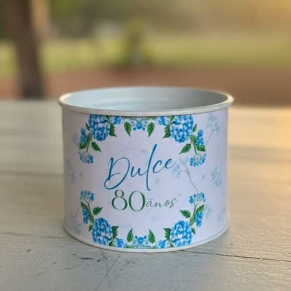 Rótulo Adesivo Personalizado para TuboLata 7x10cm - qualquer tema