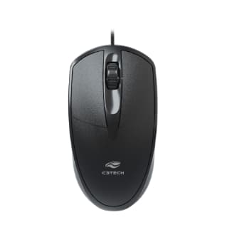 Mouse USB MS-31BK Preto com fio -  C3Tech