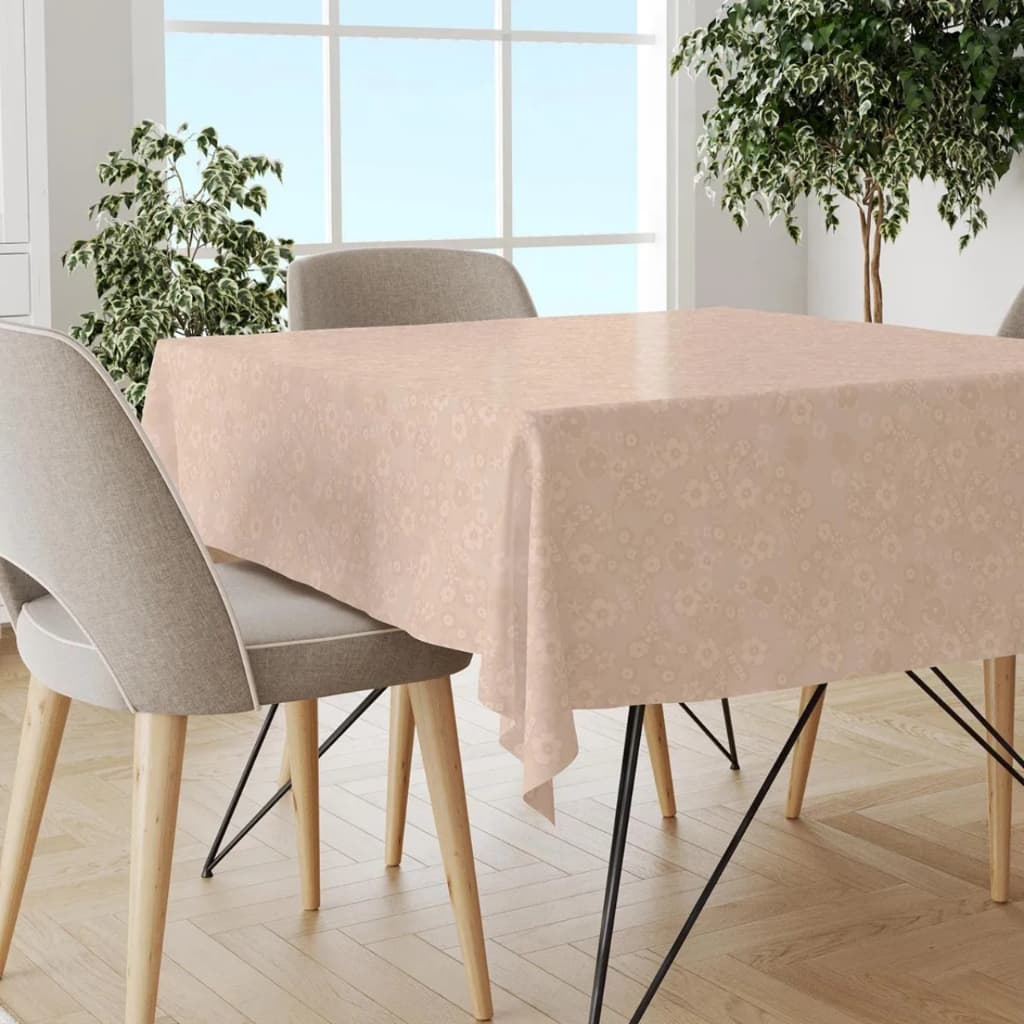 Toalha Mesa Retangular Térmica Impermeável Floral Bg 2/4/6/8 Lugares Metragem