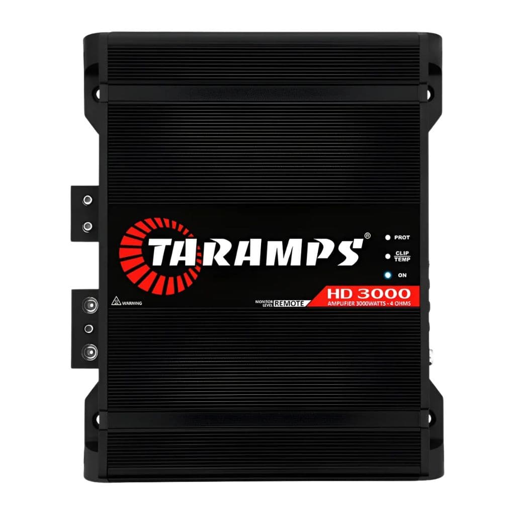 Modulo Amplificador Taramps Hd3000 1 Canal 3000W Rms 4 Ohms Preto