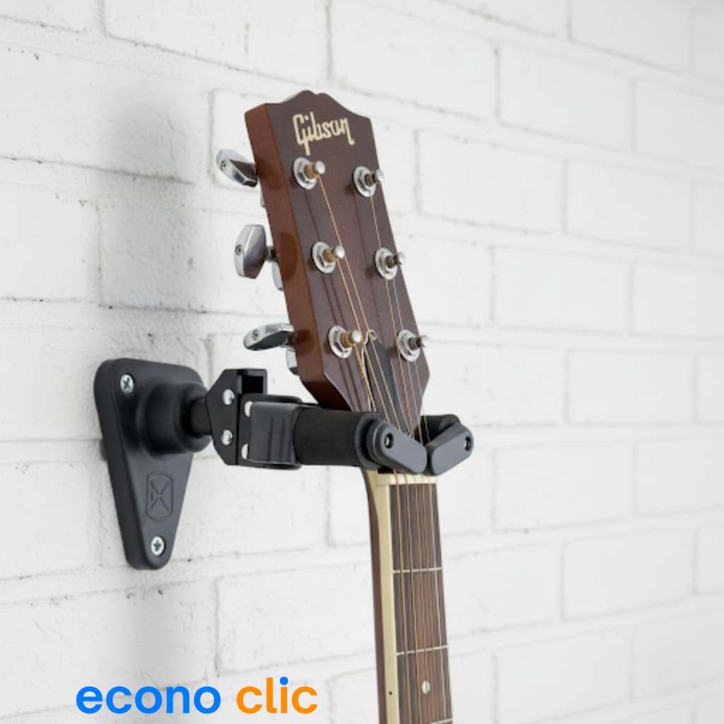 Suporte para Violão e Guitarra de parede Com Trava Automática Ibox Ags