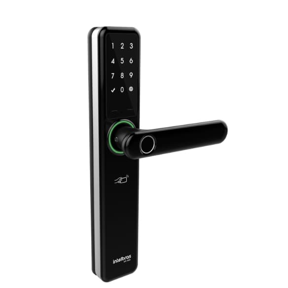 Fechadura Smart com Biometria IFR 7000 Preta Intelbras