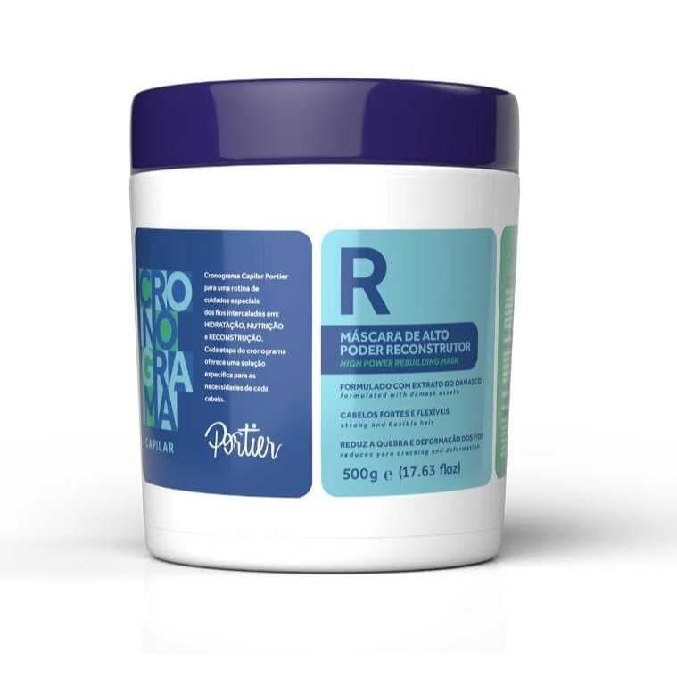 Portier Cronograma Capilar Nutrição + Reconstrução - 500gr cada