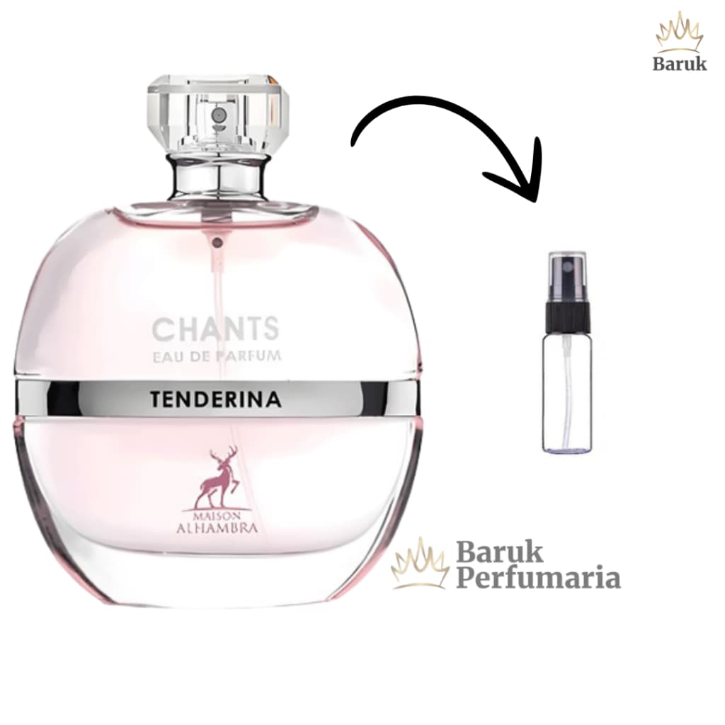 Perfume Chants Tenderina Árabe Feminino Floral Frutado 2ml 5ml 10ml