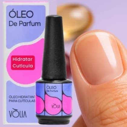 VÒLIA - Frasco Óleo Hidratante Para Cutículas - Fragrância Óleo de Parfum - 10ml