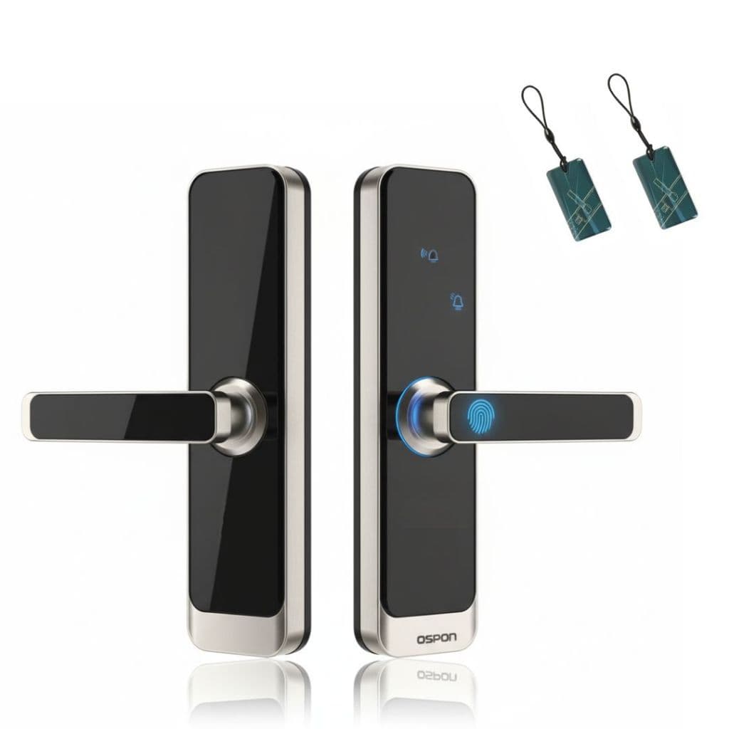 Fechadura eletrônica Wi-fi smart lock inteligente rf433 zigbee tuya a270 controle biometria senha