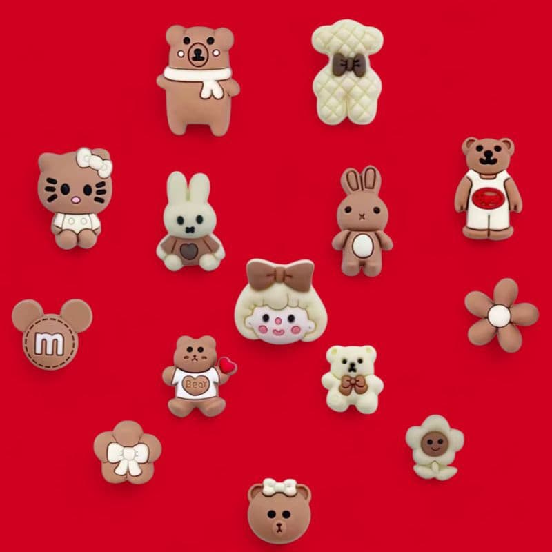 Pingentes para Babuches fofinho/bottons/charms