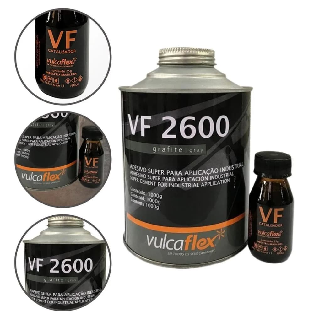 Cola Adesivo Catalizador Vf2600 Correia Transportadora Borra