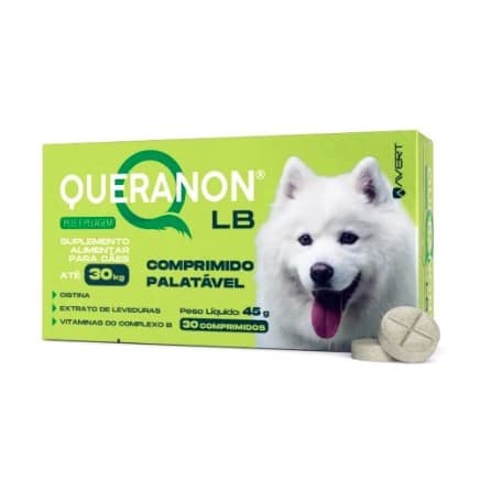 Queranon LB para Cães Até 30 kg 30 comprimidos