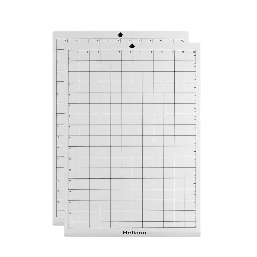 Kit 2 Bases De Corte Helíaco A3 Com Cola Compatível Silhouette Cameo