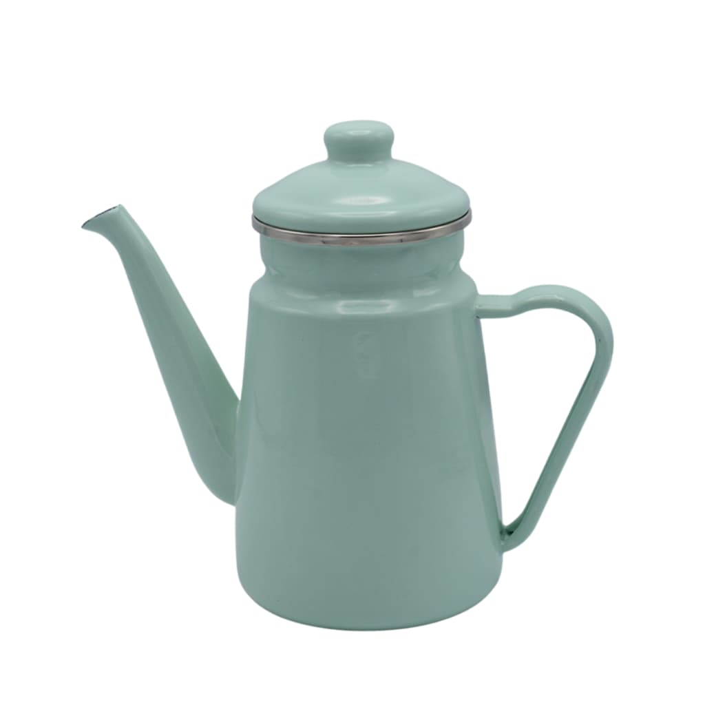 Bule Esmaltado Charm Jade 1.2L Fogão a Gás, Elétrico e Por Indução - Café, Chimarrão