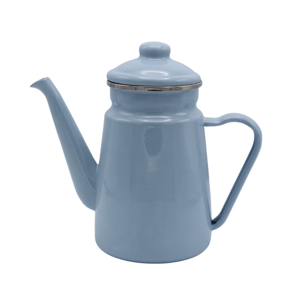 Bule Esmaltado Charm Grafite 1,2L - Fogão a Gás, Elétrico e Por Indução - Chá, Café, Chimarrão.