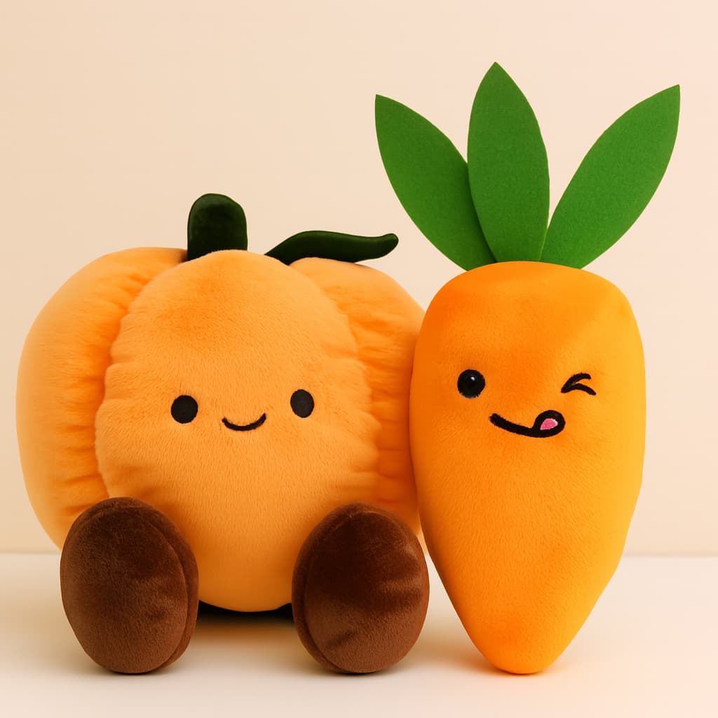 Pelúcia Hora Da Feira Vegetais Estilo Amuseables - Caa Toys