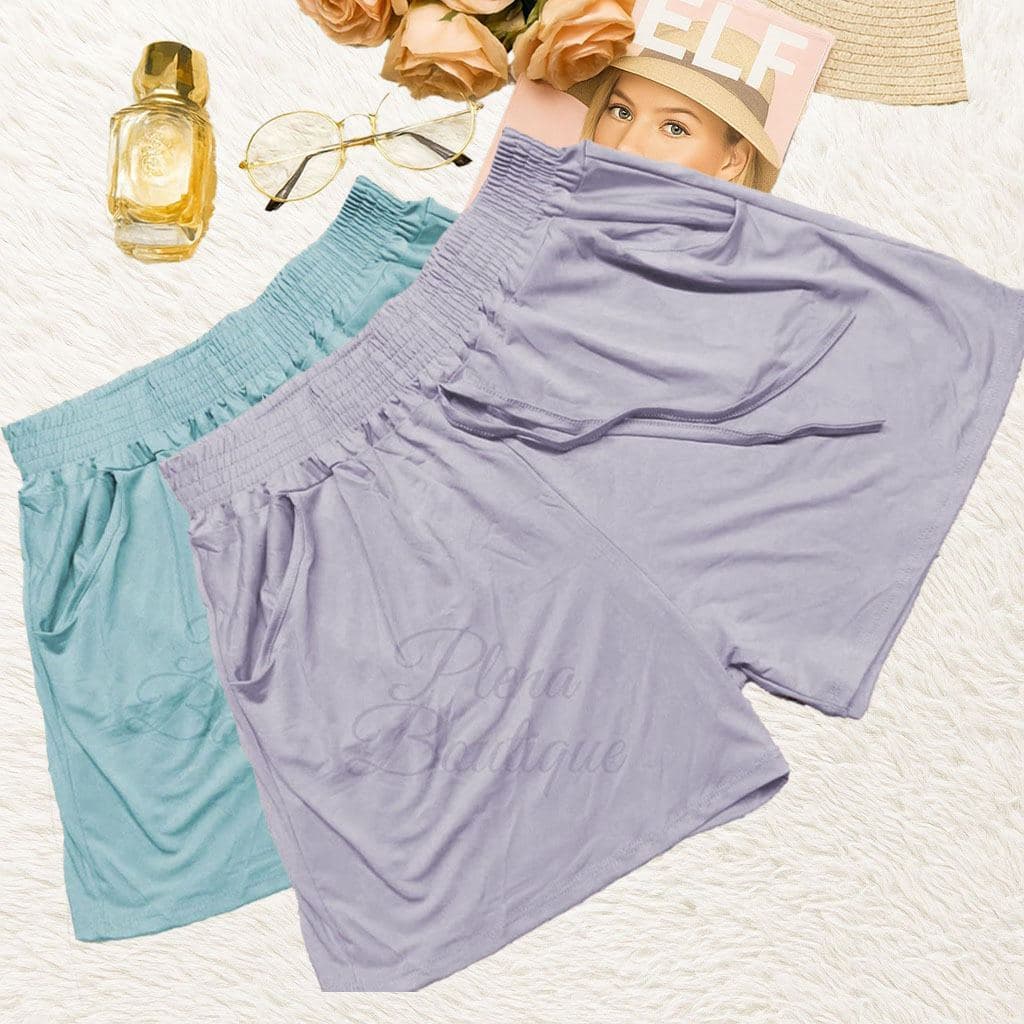 Shorts Feminino Premium Casual Com Bolso