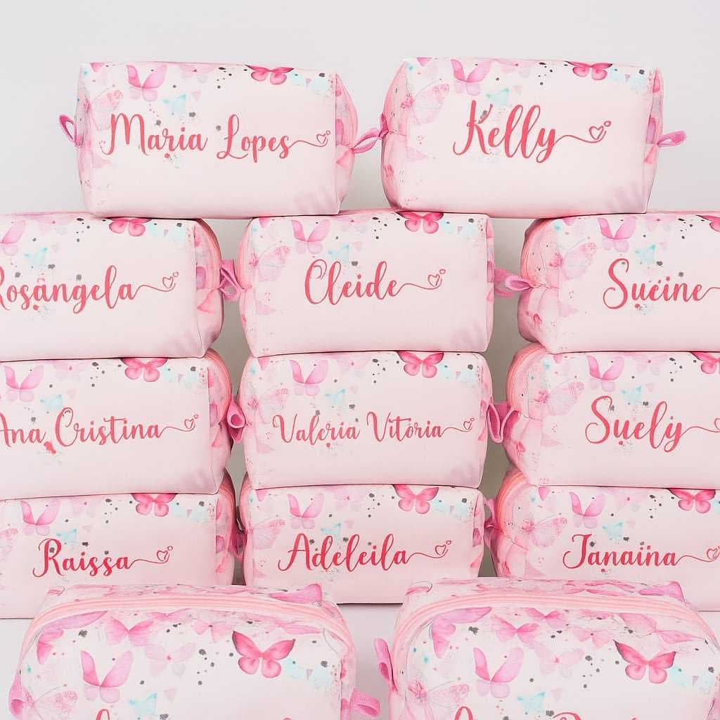 Necessaire personalizada, volta as aulas,  dia das mães, professor casamento, 5, 10 e 15 unidades