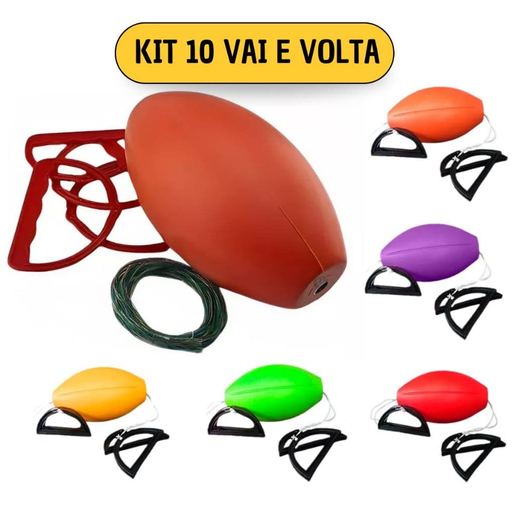 Kit 10 Brinquedo Vai E Volta Infantil Vai E Vem Festa Junina