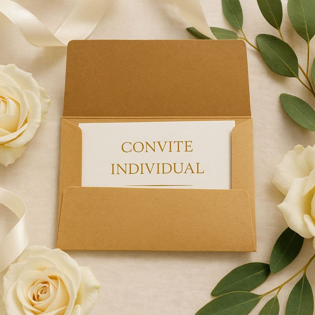 Mini envelopes ara convites de casamento, cartas, cartões pequenos - Modelo ABA RETA kraft ou Branco
