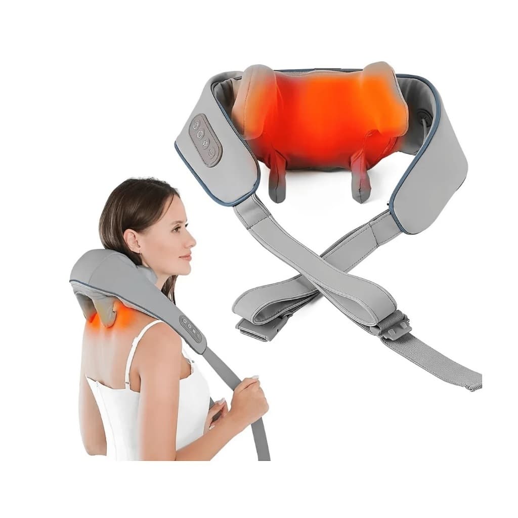 Massageador De Pescoço E Ombro Compressão Alívio De Dor