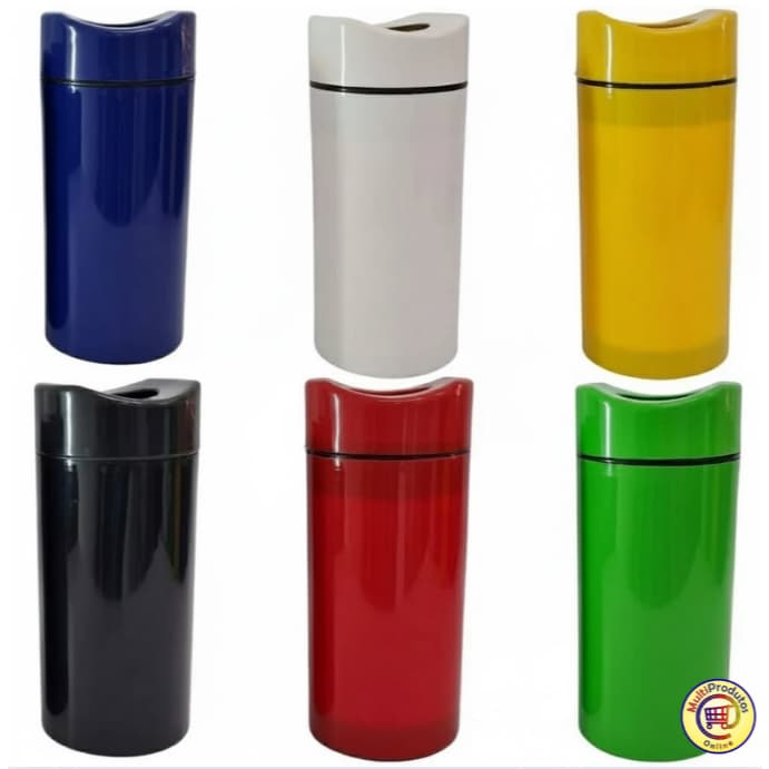 Porta Garrafa Térmico 1 Litro Plástico PP Alta Resistência Conserva Gelada Cerveja Bebida