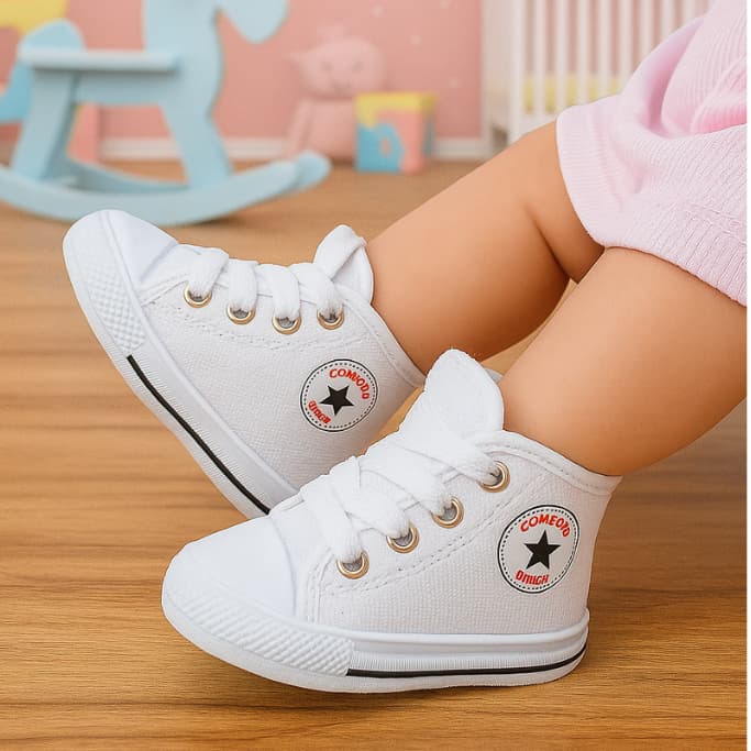 Tênis Botinha Baby Infantil Masculino Feminino Preço Especial