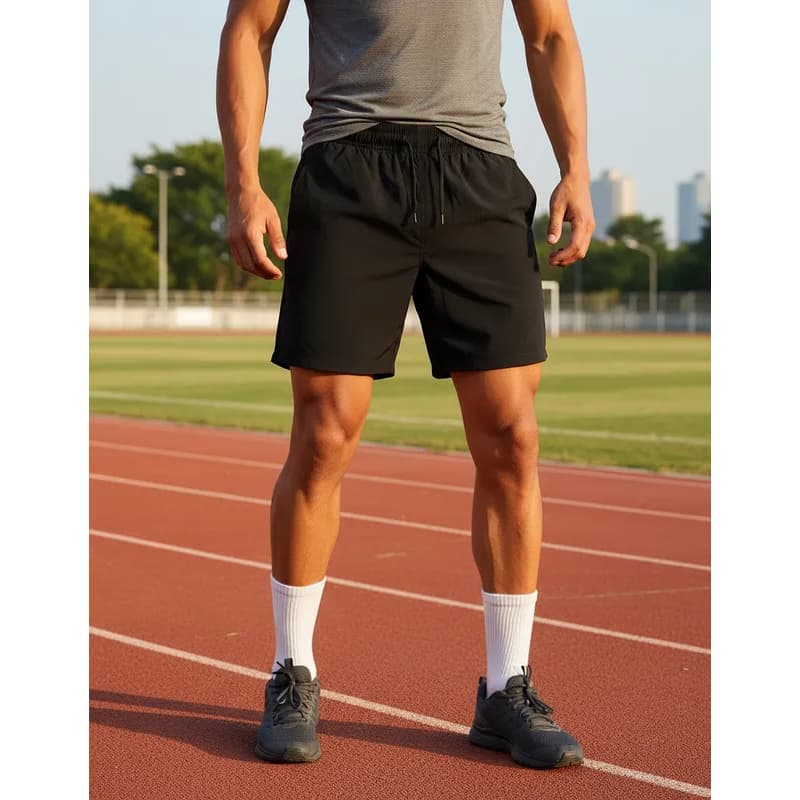 Bermuda Masculina Treino Tactel Com Cordão