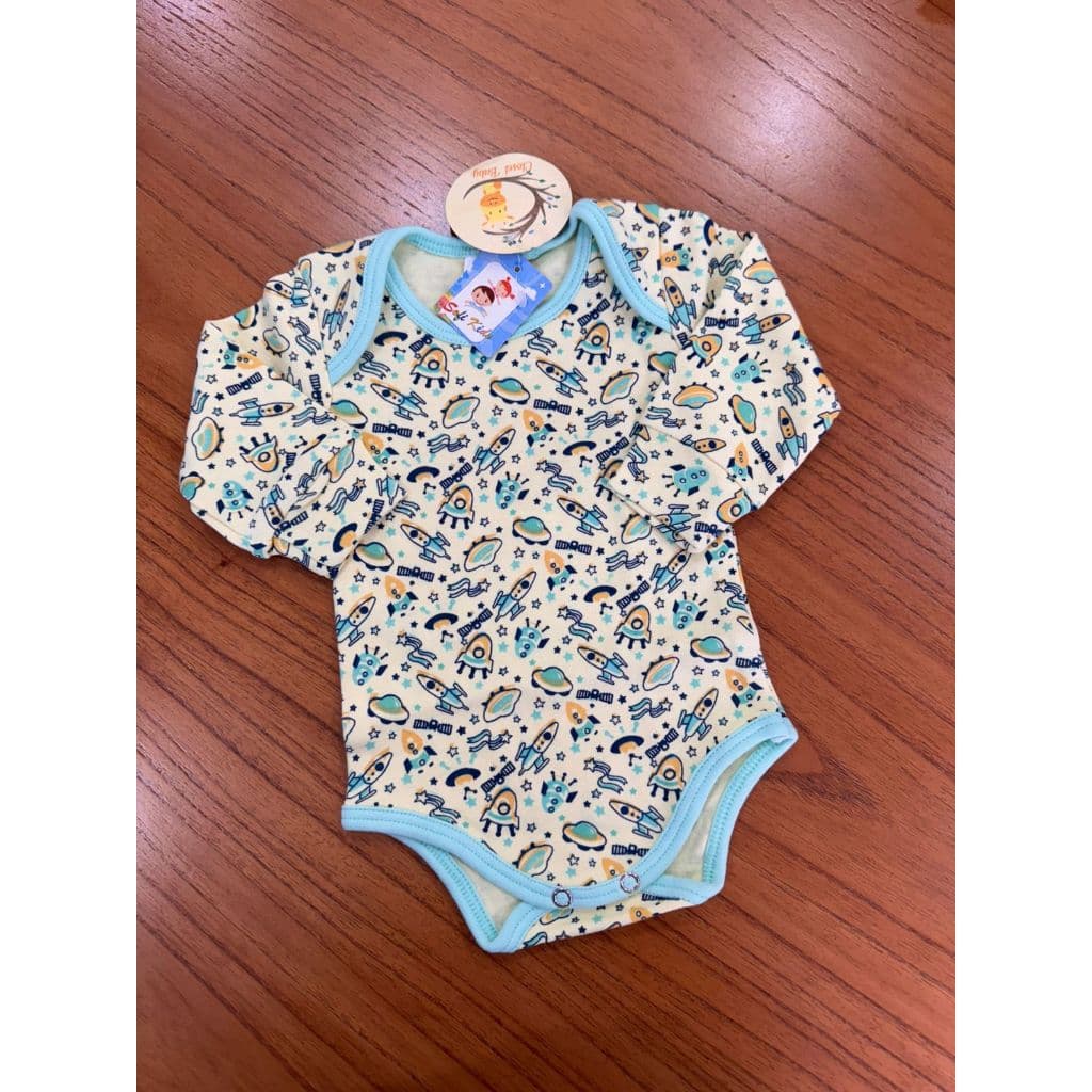Body Bebê Manga Curta Liso Suedine 100% Algodão