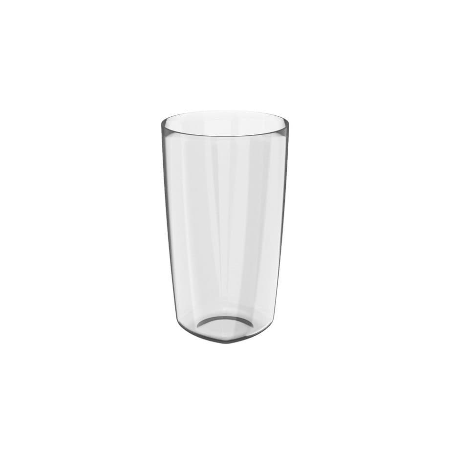JOGO 4 COPOS ACRILICO CRISTAL 260ML CASA PISCINA BARCO