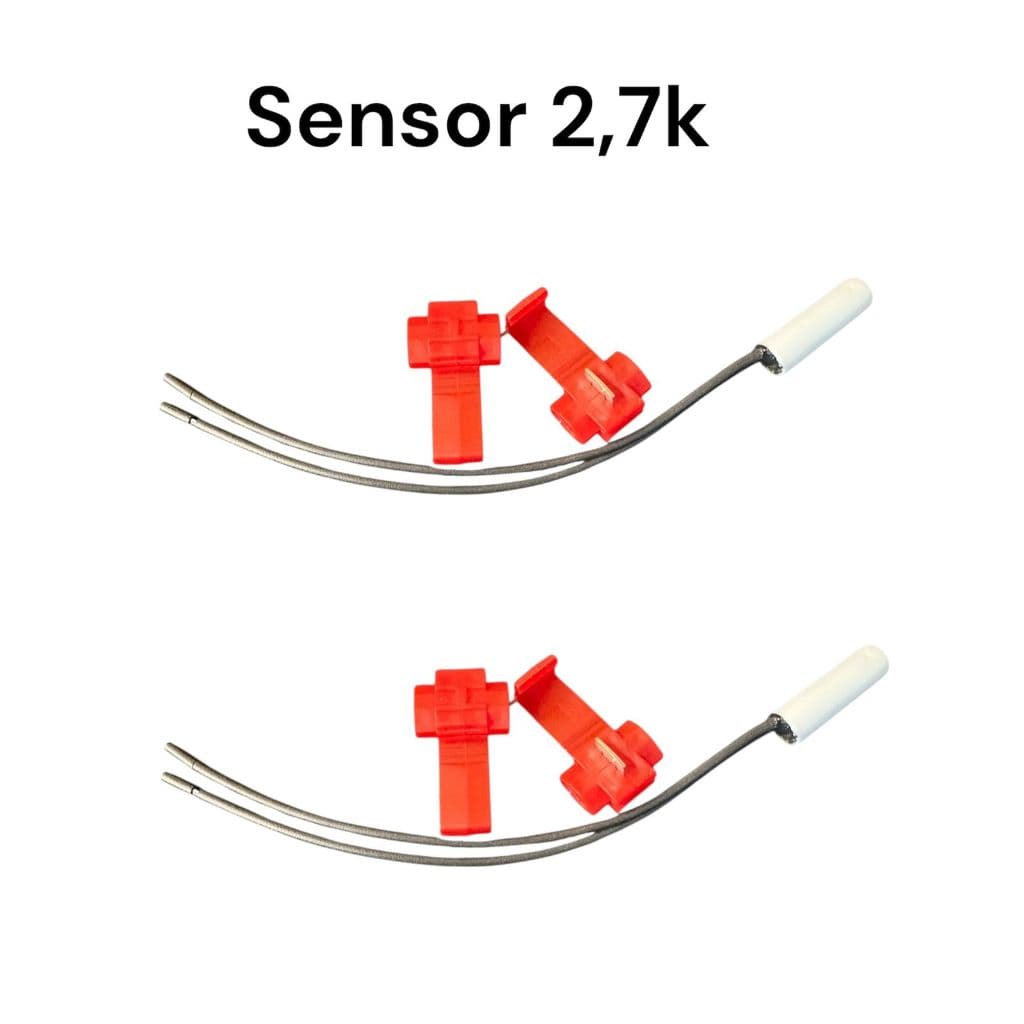 Kit com 2 Sensores 2,7k Compatível com Geladeira Brastemp e Consul